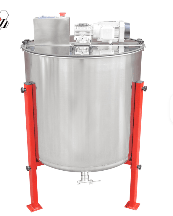 Extractor de 6 marcos en acero inox. electrico