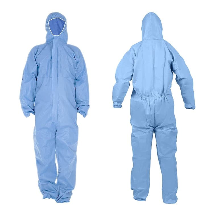 Mameluco celeste traje protector impermeable