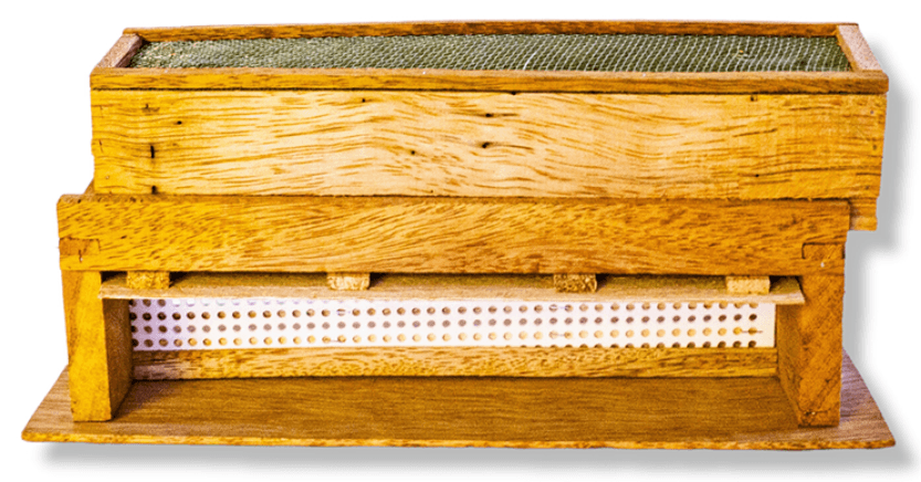 Trampa de polen tipo piso