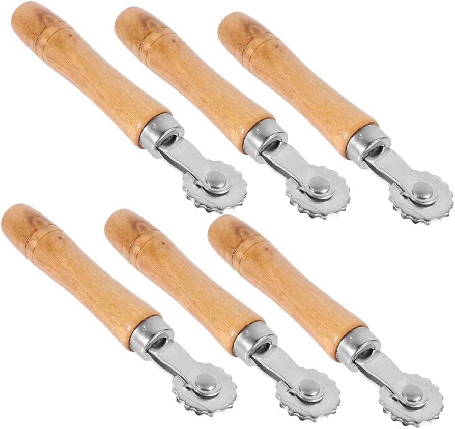 Incrustador de cera manual con mango de madera